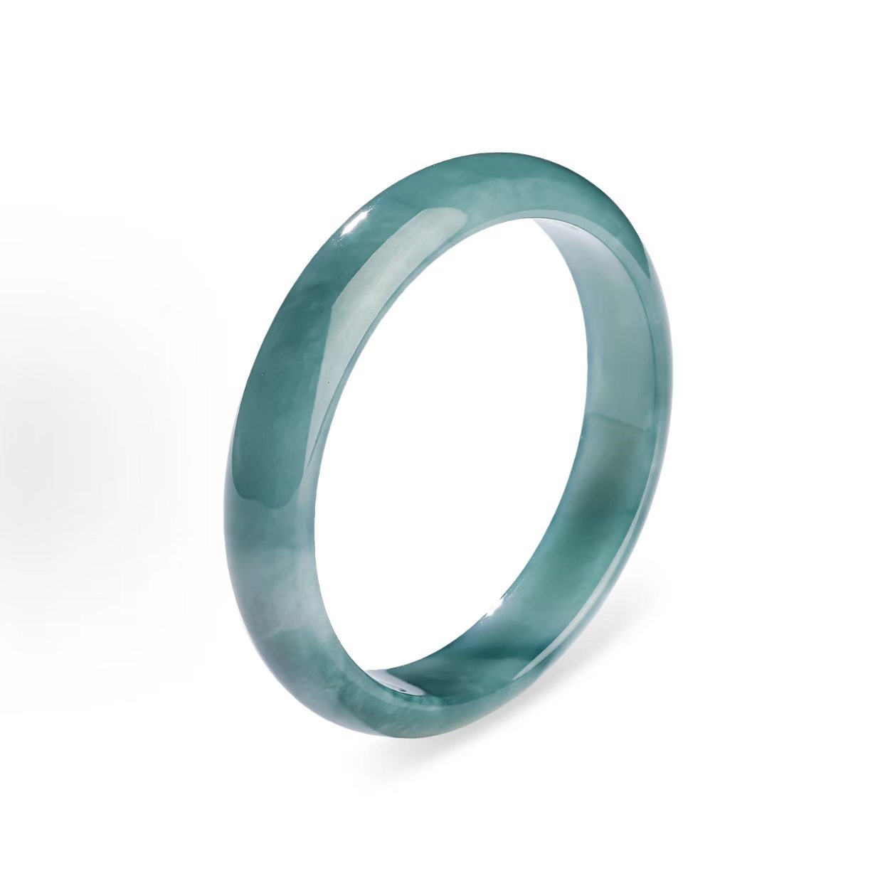 Blue Water Country Style New Chinese Style Round Noble Consort Noble Charm Beautiful Bracelet Transparent